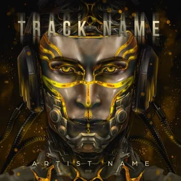Feel the Music Humanoid Album Cover Art