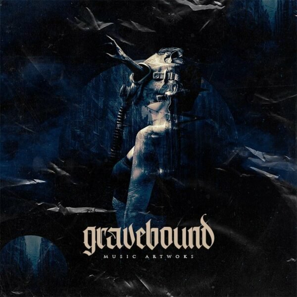Gravebound Dark Metal Album Cover Art