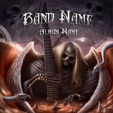 Life Savior Power Metal Album Cover Art