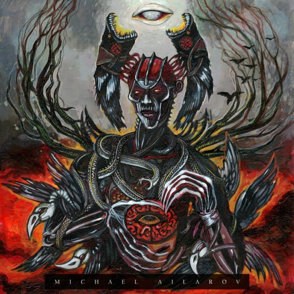 demonized dark metal cover art