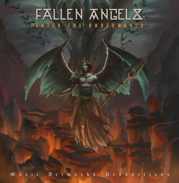 Fallen Angels Dark Metal album cover art