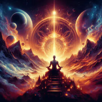 Mindset psytrance psychedelic spiritual album cover art